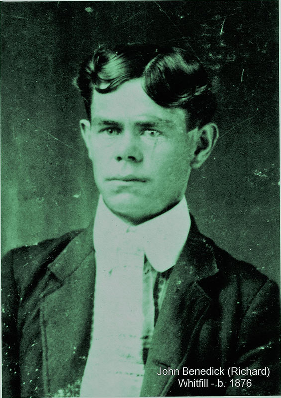 A young John Benedict Whitfill
